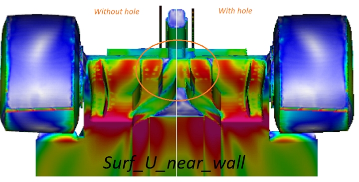 Diffuser hole