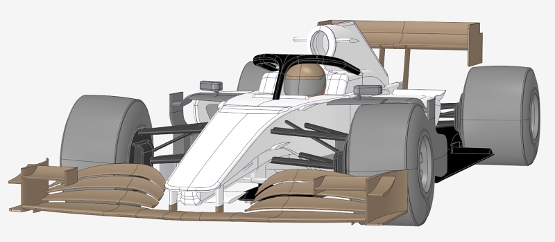 Formula car 2019