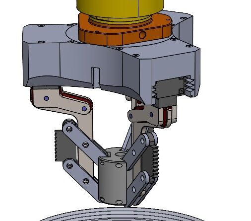 Progettazione afferraggi per robot industriali